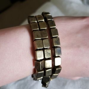 Gold Geometric Style Bracelet
